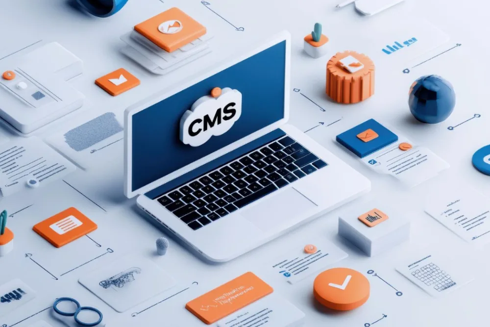 Website content management system for creating, editing, and publishing digital content with ease